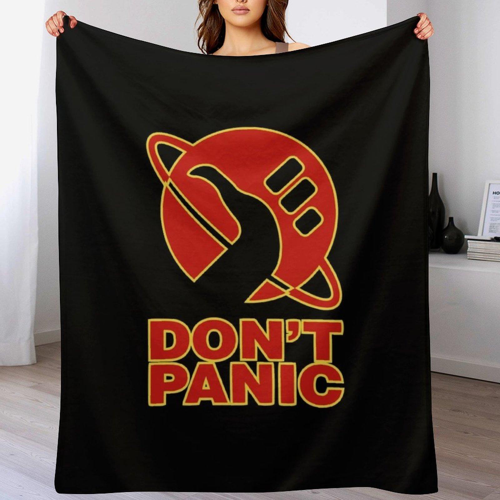 Dont Panic Throw Blanket Cozy Napping Blanket Gift for Mom Dad 102x76cm(40x30in)
Dont Panic Throw Blanket Cozy Napping Blanket Gift for Mom Dad 102x76cm(40x30in)