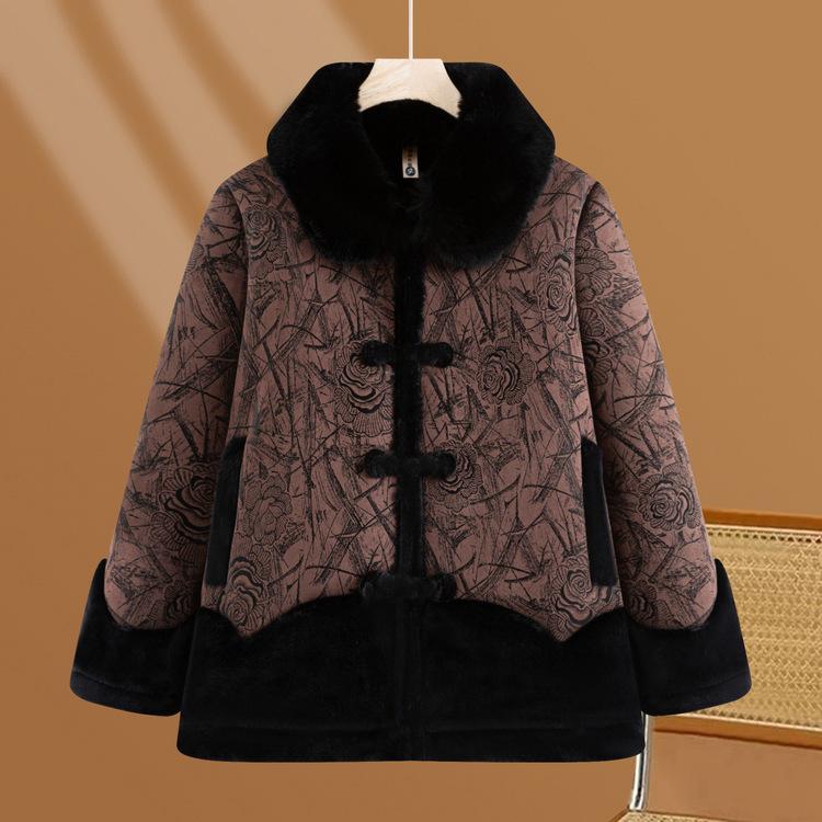 Middle-aged Mother Winter Plus Velvet Thickened Jacket New Women s Mink Fur Coat Middle-aged and Elderly Winter Clothes 5XL
Middle-aged Mother Winter Plus Velvet Thickened Jacket New Women s Mink Fur Coat Middle-aged and Elderly Winter Clothes 5XL