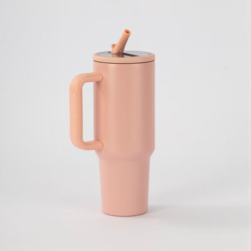40oz Large Capacity Insulated Stainless Steel Cup with Handle & Foldable Straw 20 oz
40oz Large Capacity Insulated Stainless Steel Cup with Handle & Foldable Straw 20 oz
