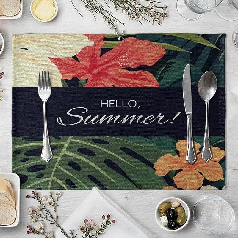 6PC Plant Table Placemats ware Dining for Mat Leaves Flower Flamingo Bowl Coaster Non-Slip Heat Resistant 6PC 30x45CM
6PC Plant Table Placemats ware Dining for Mat Leaves Flower Flamingo Bowl Coaster Non-Slip Heat Resistant 6PC 30x45CM