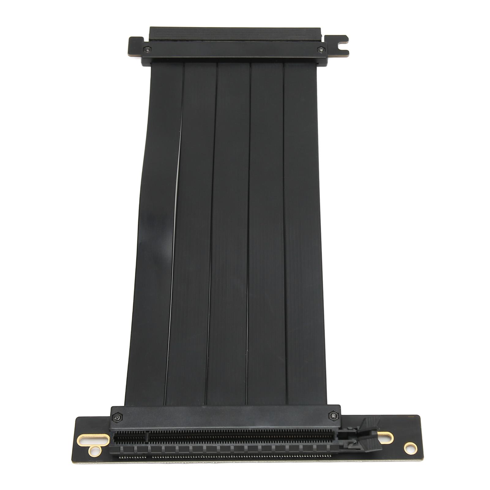 PCIE 4.0 X16 Extender Riser Кабель Plug and Play Високошвидкісний PCIE 4.0 X16 Розширення відеокарти 20cm / 7.9in
PCIE 4.0 X16 Extender Riser Кабель Plug and Play Високошвидкісний PCIE 4.0 X16 Розширення відеокарти 20cm / 7.9in