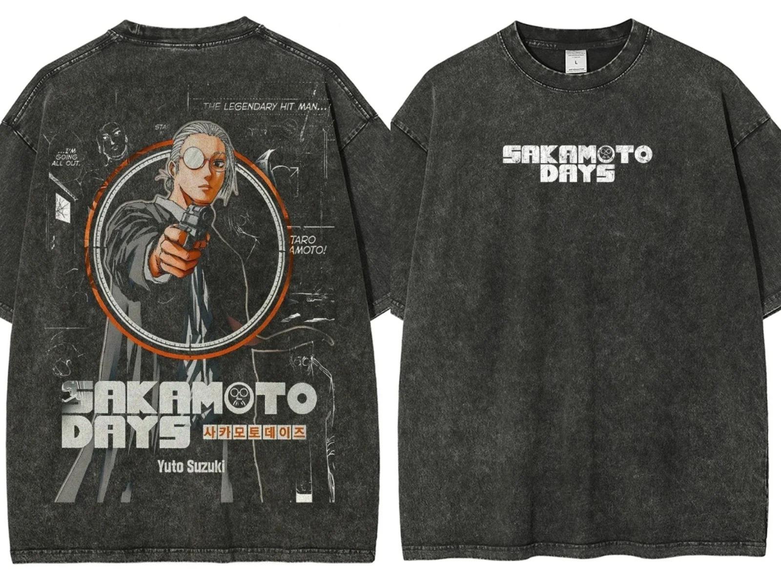 Hot Sale Anime Sakamoto Days Unisexga Graphic Print Tshirts Women Unisex Fashion Crewneck Cotton Tees Casual Oversized Harajuku Tops 2XL
Hot Sale Anime Sakamoto Days Unisexga Graphic Print Tshirts Women Unisex Fashion Crewneck Cotton Tees Casual Oversized Harajuku Tops 2XL