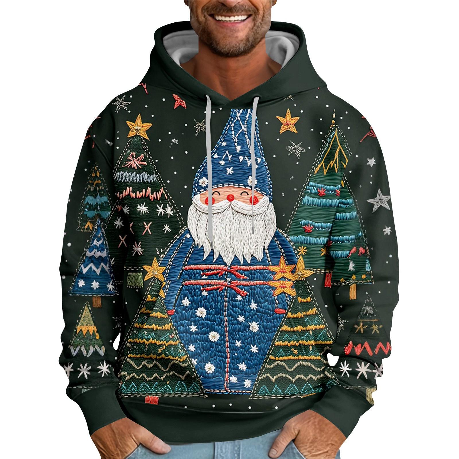 Різдвяний принт Вільний чоловічий худі XL
Різдвяний принт Вільний чоловічий худі XL