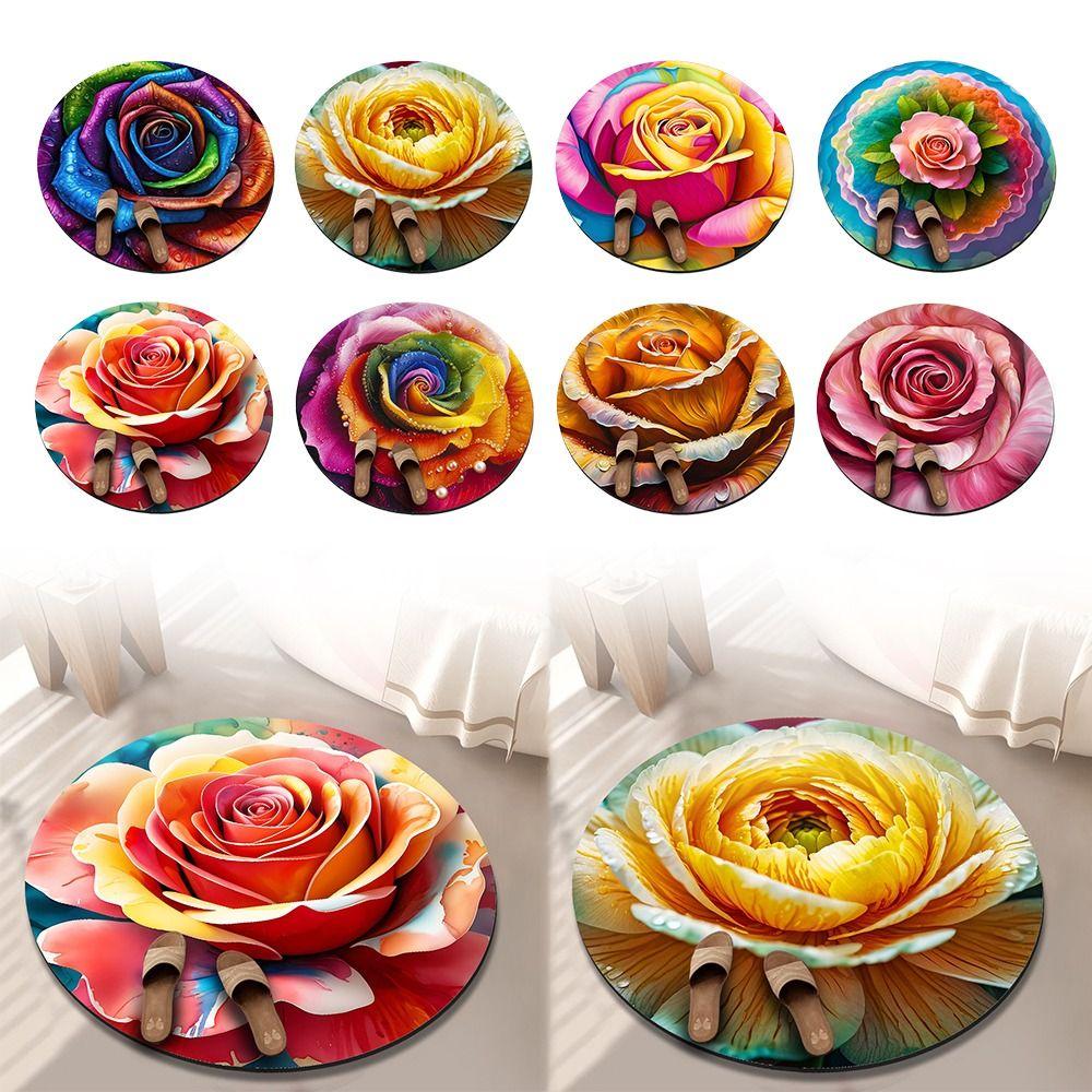 Special-shaped Peony Floor Mat Soft Bathroom Floor Mat for Living Room Tea Table Bedside Style 10
Special-shaped Peony Floor Mat Soft Bathroom Floor Mat for Living Room Tea Table Bedside Style 10