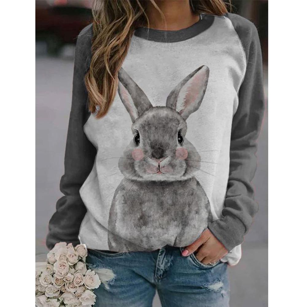 Fashion 3D animal print women s casual round neck long sleeved T-shirt 5XL
Fashion 3D animal print women s casual round neck long sleeved T-shirt 5XL