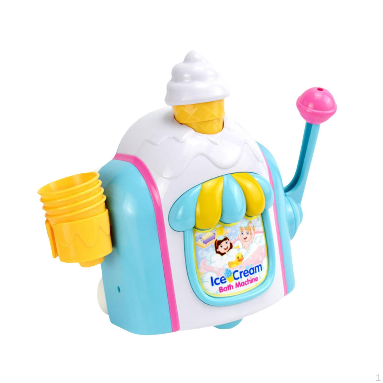 Children Ice Cream Bubble Machine Bath Toy Activity Cube Maker for Fine
Children Ice Cream Bubble Machine Bath Toy Activity Cube Maker for Fine