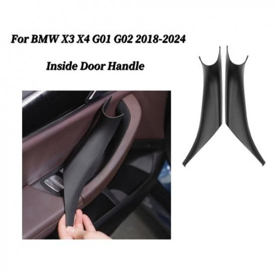 Черная ABS Накладка на Ручку Двери Салона Автомобиля для BMW X3 G01 X4 G02 2018-2024
Черная ABS Накладка на Ручку Двери Салона Автомобиля для BMW X3 G01 X4 G02 2018-2024