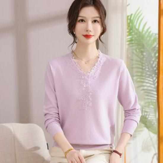 Mom s Chic Autumn Long-Sleeved Knit Top for Middle-Aged Women Large
Mom s Chic Autumn Long-Sleeved Knit Top for Middle-Aged Women Large
