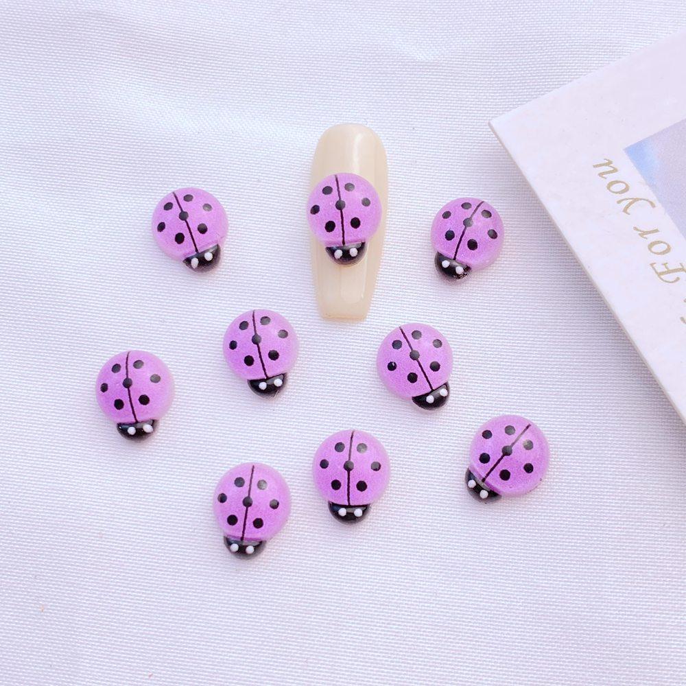 50Pcs New Cute Resin 8*10mm Mini Seven Star Ladybug Series Flat Back Manicure Parts Embellishments For Hair Bows Accessories
50Pcs New Cute Resin 8*10mm Mini Seven Star Ladybug Series Flat Back Manicure Parts Embellishments For Hair Bows Accessories