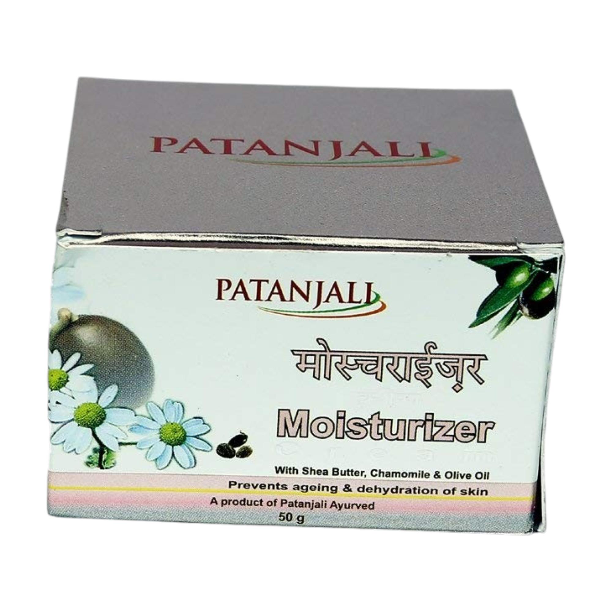 Patanjali Moisturizer Cream 50g X Pack of 2 for Hydrating Soft Glowing Skin Unisex Daily Care
Patanjali Moisturizer Cream 50g X Pack of 2 for Hydrating Soft Glowing Skin Unisex Daily Care
