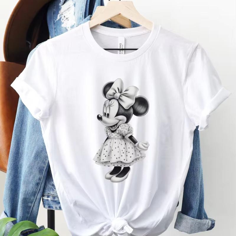 New Vintage Mickey and Minnie Couple T Shirt Nostalgia Mickey Mouse land Shirt Silhouette Tees Unisex Tops S
New Vintage Mickey and Minnie Couple T Shirt Nostalgia Mickey Mouse land Shirt Silhouette Tees Unisex Tops S