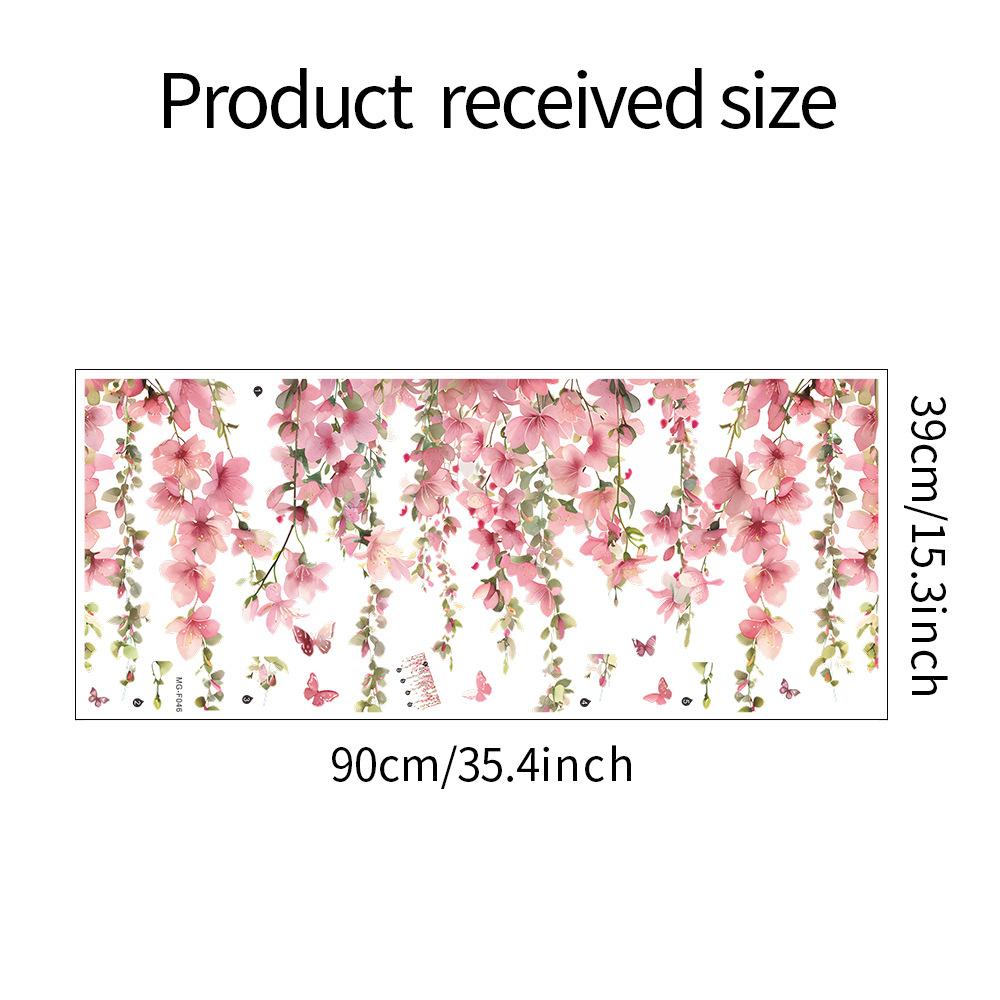 Pink Flowers Plants Vines Butterflies Wall Stickers for Children s Room Living Room Girls Bedroom Decoration Wall Decal Adhesive
Pink Flowers Plants Vines Butterflies Wall Stickers for Children s Room Living Room Girls Bedroom Decoration Wall Decal Adhesive