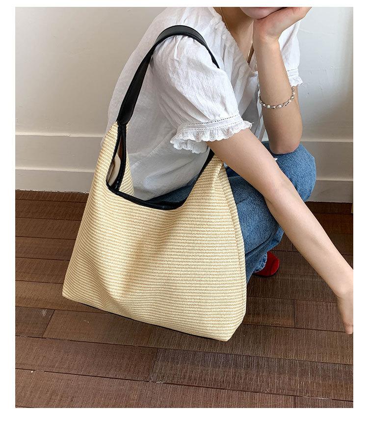 Casual retro large-capacity bag 2025 canvas summer new popular simple foreign style one shoulder underarm tote bag чёрный
Casual retro large-capacity bag 2025 canvas summer new popular simple foreign style one shoulder underarm tote bag чёрный
