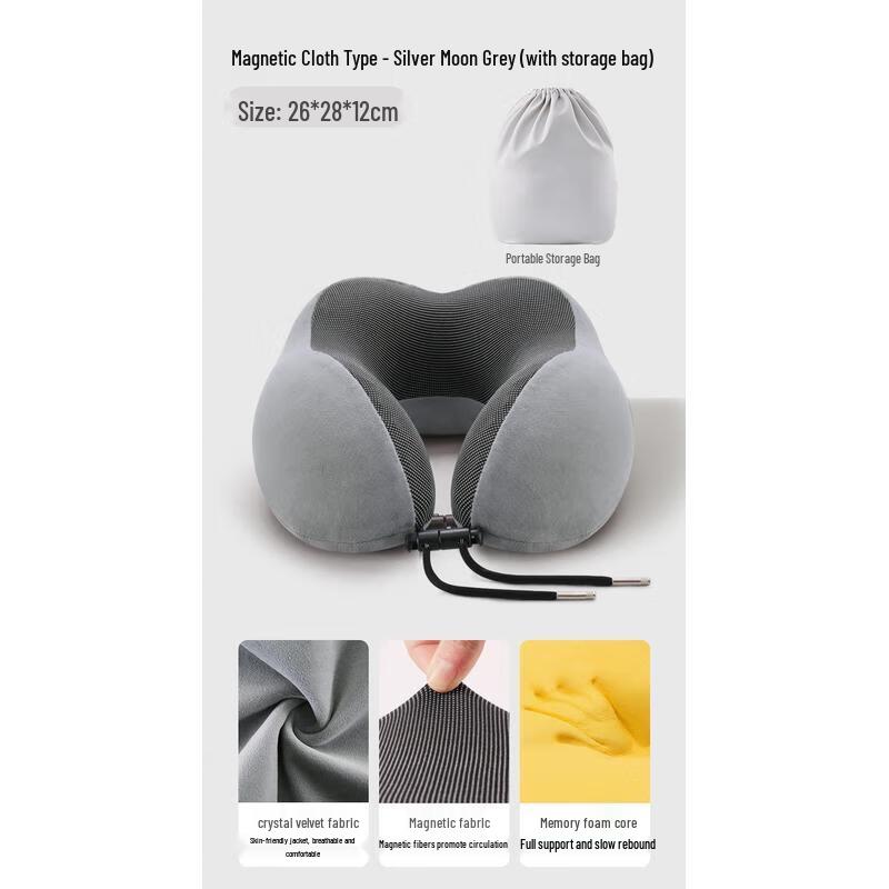 HANDUNYOU U-shaped Memory Foam Travel Neck Pillow
HANDUNYOU U-shaped Memory Foam Travel Neck Pillow
