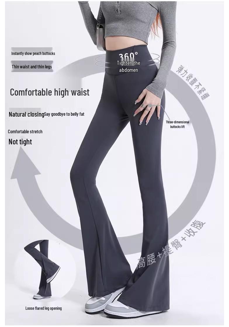 Women s Dark Blue High-Waisted Flared Yoga Pants: Slimming, Tummy Control, Butt Lifting - Perfect for Spring and Autumn. Medium
Women s Dark Blue High-Waisted Flared Yoga Pants: Slimming, Tummy Control, Butt Lifting - Perfect for Spring and Autumn. Medium