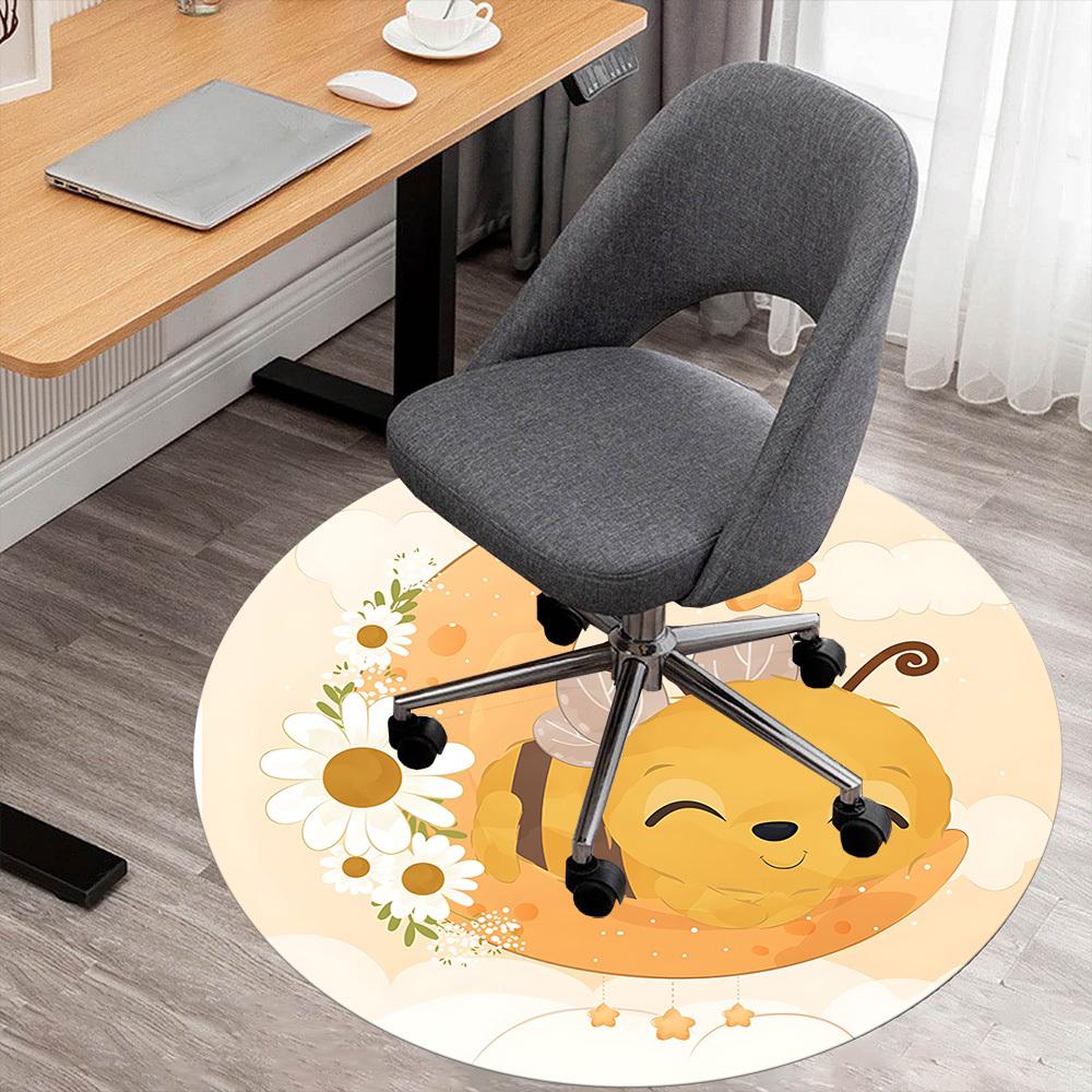 1pc Bee Moon Round Chair mat Area Rug - Non-Slip, Floor Mat for Office, Bedroom, and Indoor Decor c1125186 80cm by 80cm
1pc Bee Moon Round Chair mat Area Rug - Non-Slip, Floor Mat for Office, Bedroom, and Indoor Decor c1125186 80cm by 80cm
