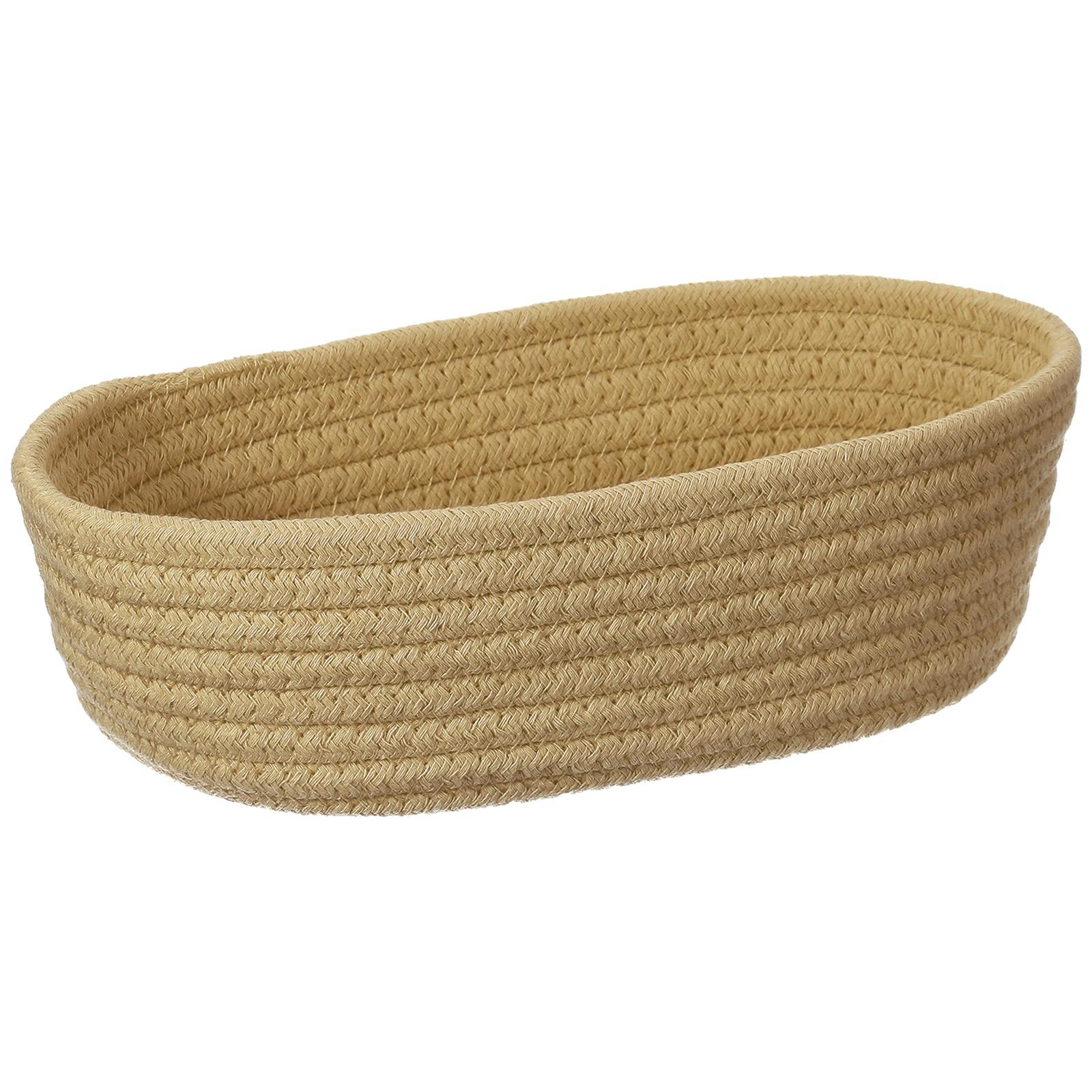 Oval Small Cotton Rope Woven Storage Basket, Shelf Closet Storage Gift Woven Baskets Cute Nursery Box Bin Decor for Home Supply 9.9x2.8inch жёлтый
Oval Small Cotton Rope Woven Storage Basket, Shelf Closet Storage Gift Woven Baskets Cute Nursery Box Bin Decor for Home Supply 9.9x2.8inch жёлтый