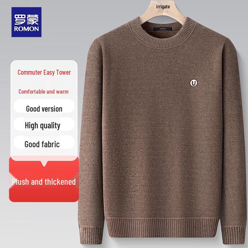 Luomeng Men s Thickened Fleece-Lined Round Neck Pullover Sweater 3XL
Luomeng Men s Thickened Fleece-Lined Round Neck Pullover Sweater 3XL