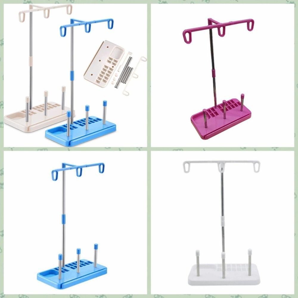 Removable Three Spool Thread Stand Storage Rack Embroidery Machine Thread Holder DIY Sewing
Removable Three Spool Thread Stand Storage Rack Embroidery Machine Thread Holder DIY Sewing
