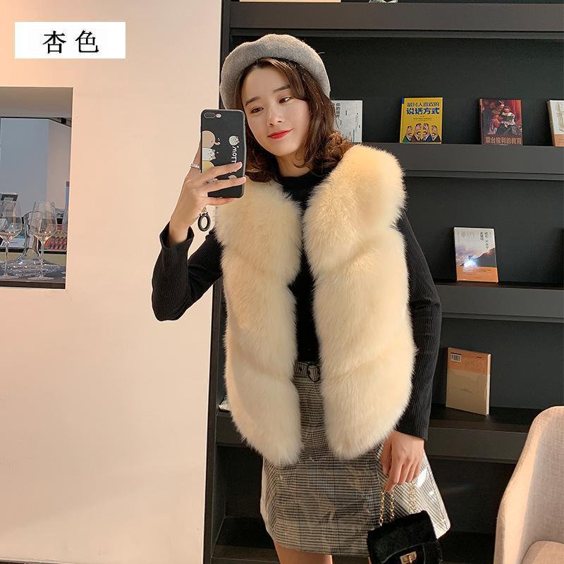 Осенне-зимняя одежда жилет из искусственного меха женский короткий жилет жилет из искусственного лисьего меха куртка с отделкой S абрикосовый
Осенне-зимняя одежда жилет из искусственного меха женский короткий жилет жилет из искусственного лисьего меха куртка с отделкой S абрикосовый