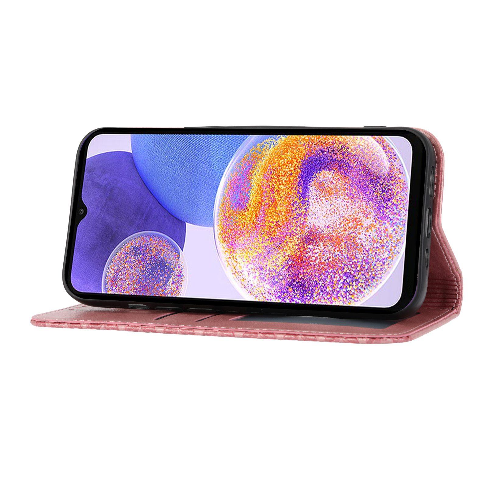Anti-drop Calf Texture Phone Case For Samsung Galaxy A52 4G/5G/A52s 5G PU Leather Imprinted Rhombus Pattern Cell Phone Cover Wallet Stand with Strap Rose Gold
Anti-drop Calf Texture Phone Case For Samsung Galaxy A52 4G/5G/A52s 5G PU Leather Imprinted Rhombus Pattern Cell Phone Cover Wallet Stand with Strap Rose Gold