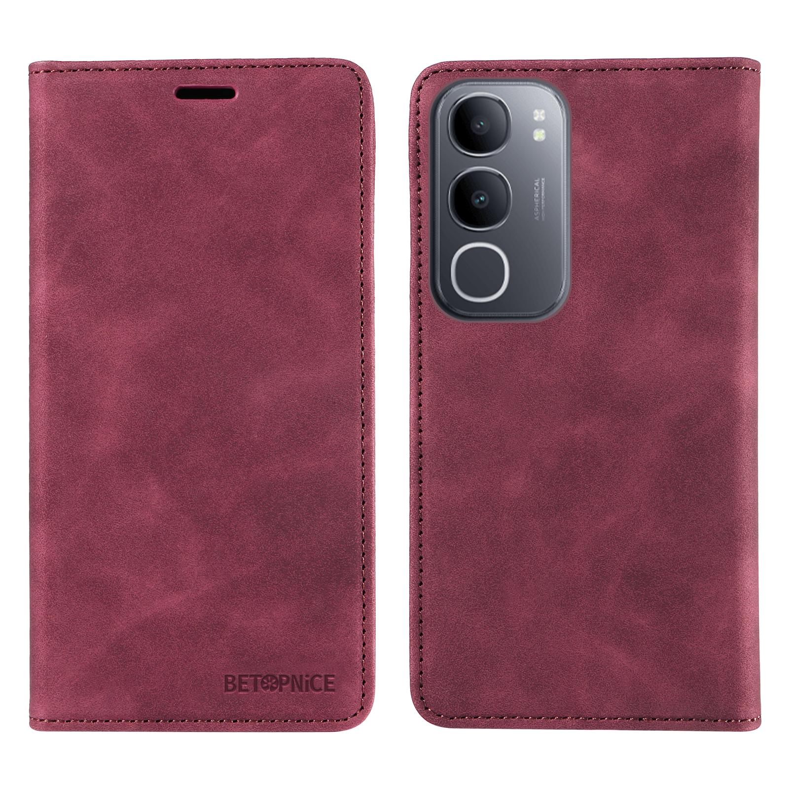 For vivo Y50 Case BETOPNICE Magnetic Closure RFID Blocking Wallet Stand Leather Phone Cover D
For vivo Y50 Case BETOPNICE Magnetic Closure RFID Blocking Wallet Stand Leather Phone Cover D