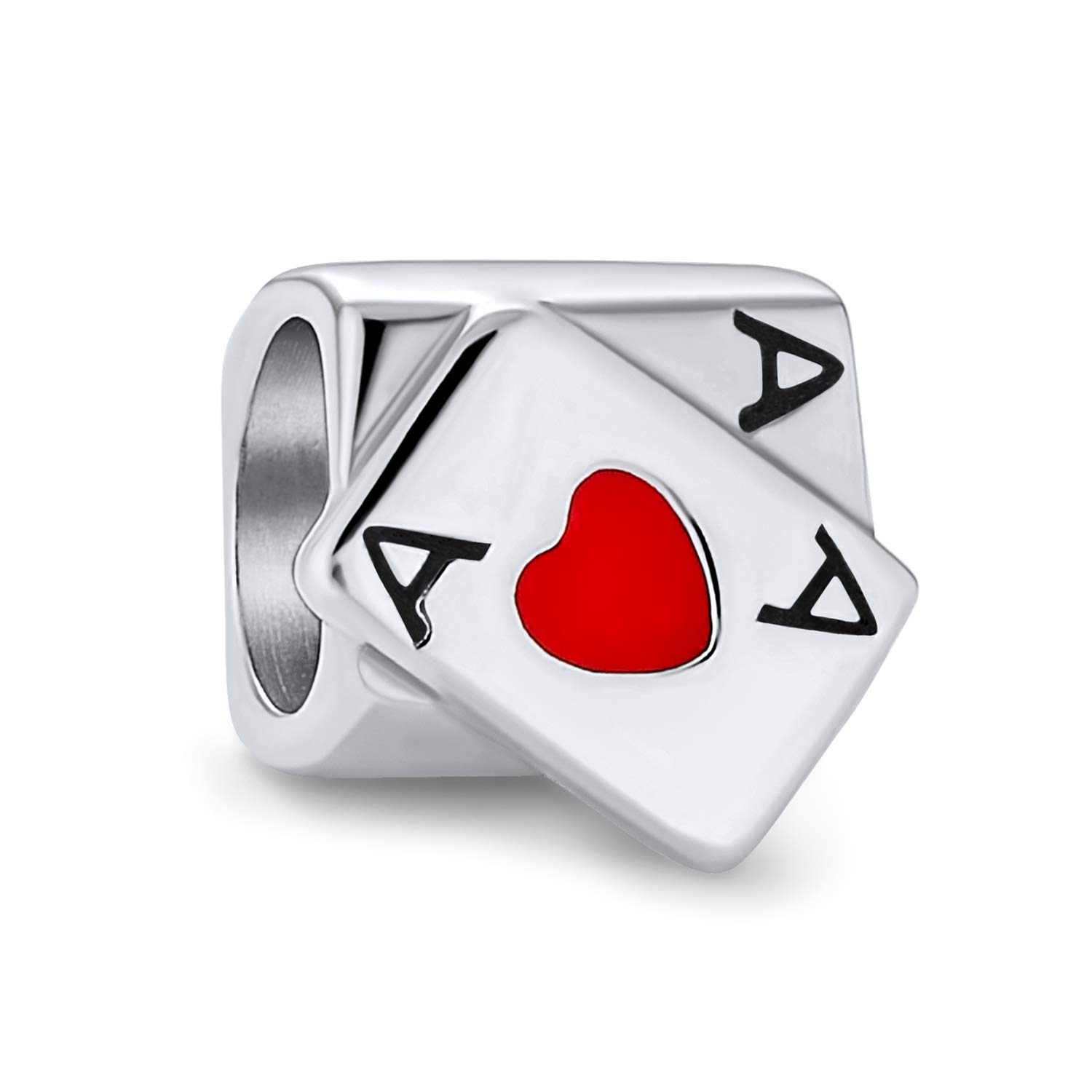 Бусины-подвески в виде червового туза для карточной игры Play Winner Casino Poker Ace для женщин и подростков из стерлингового серебра, подходят для европейского браслета .925.
Бусины-подвески в виде червового туза для карточной игры Play Winner Casino Poker Ace для женщин и подростков из стерлингового серебра, подходят для европейского браслета .925.