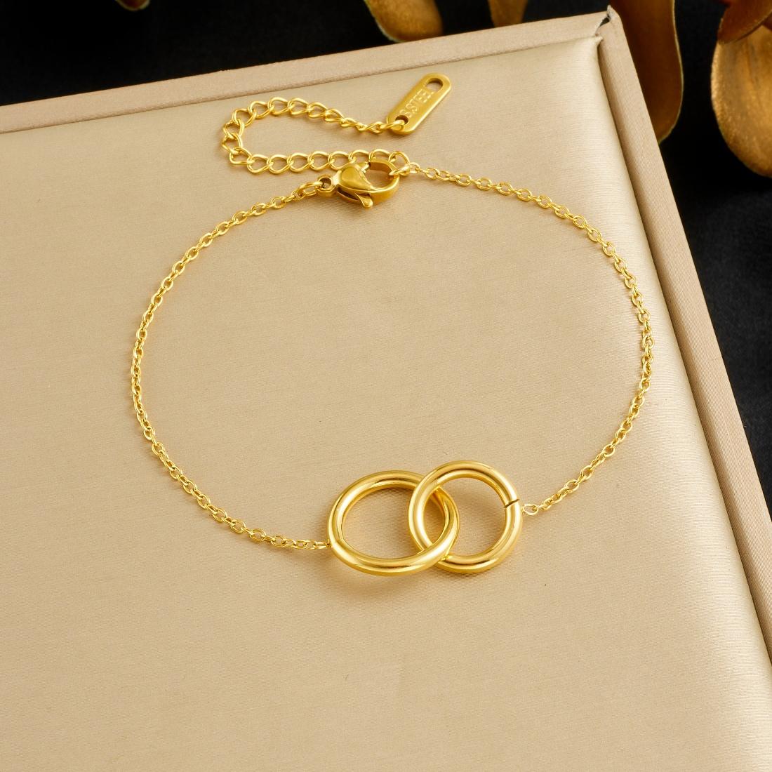 DIEYURO 316L Stainless Steel Golden Heart Geometry Zircon Minimalist Series Bracelet Lady New Waterproof Wrist Chain Jewelry
DIEYURO 316L Stainless Steel Golden Heart Geometry Zircon Minimalist Series Bracelet Lady New Waterproof Wrist Chain Jewelry