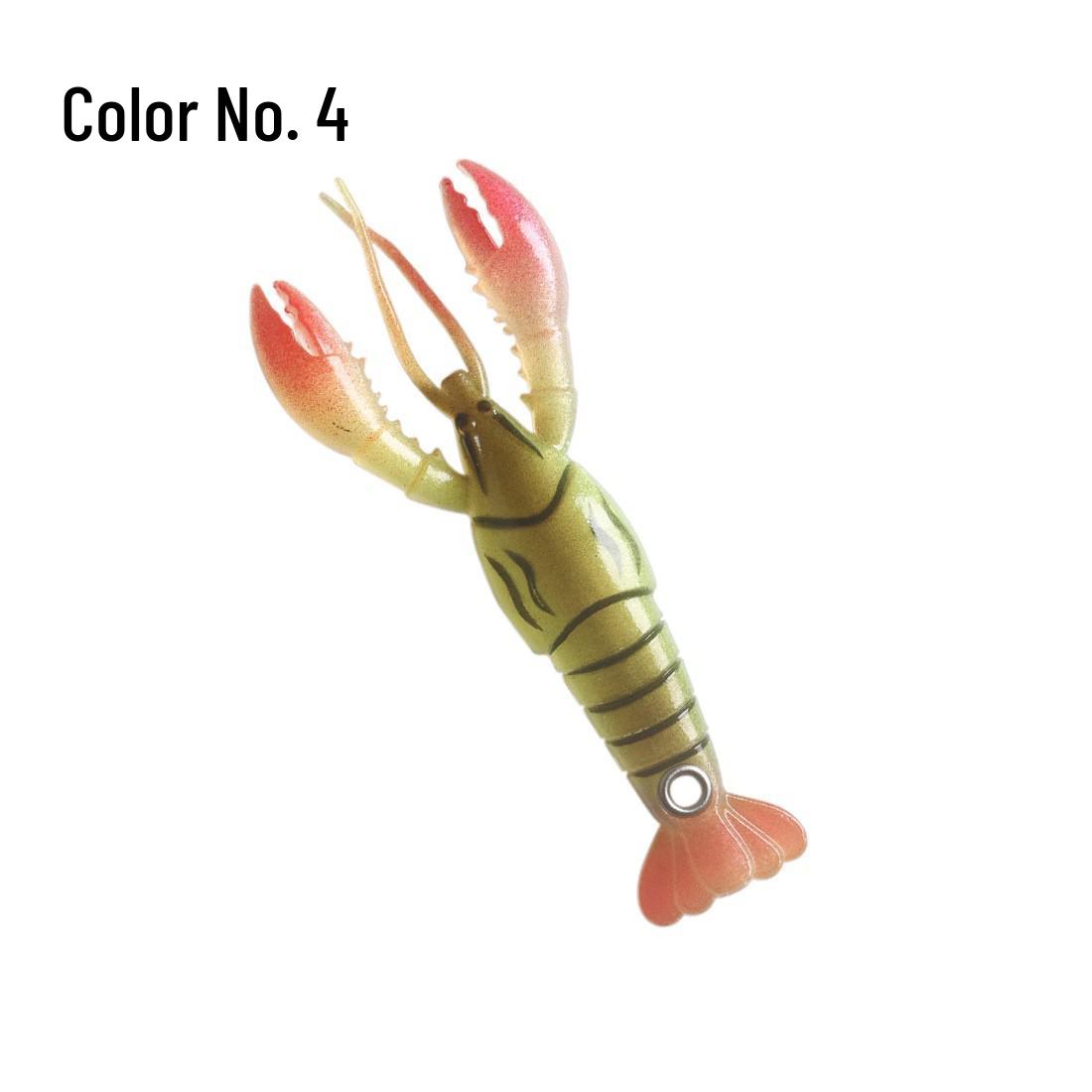 Little Crayfish Soft Lure 9.5cm/6g: Versatile Wobbler for Texas Rig & Drop Shot Fishing
Little Crayfish Soft Lure 9.5cm/6g: Versatile Wobbler for Texas Rig & Drop Shot Fishing