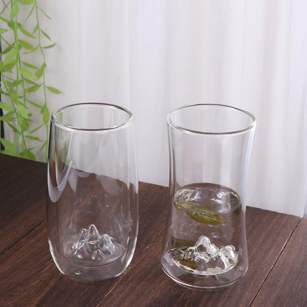 Mountain Shape Clear Tea Mug Heat-Resistant Coffee Cup Portable Double Wall Glass Cups Camping Style B
Mountain Shape Clear Tea Mug Heat-Resistant Coffee Cup Portable Double Wall Glass Cups Camping Style B