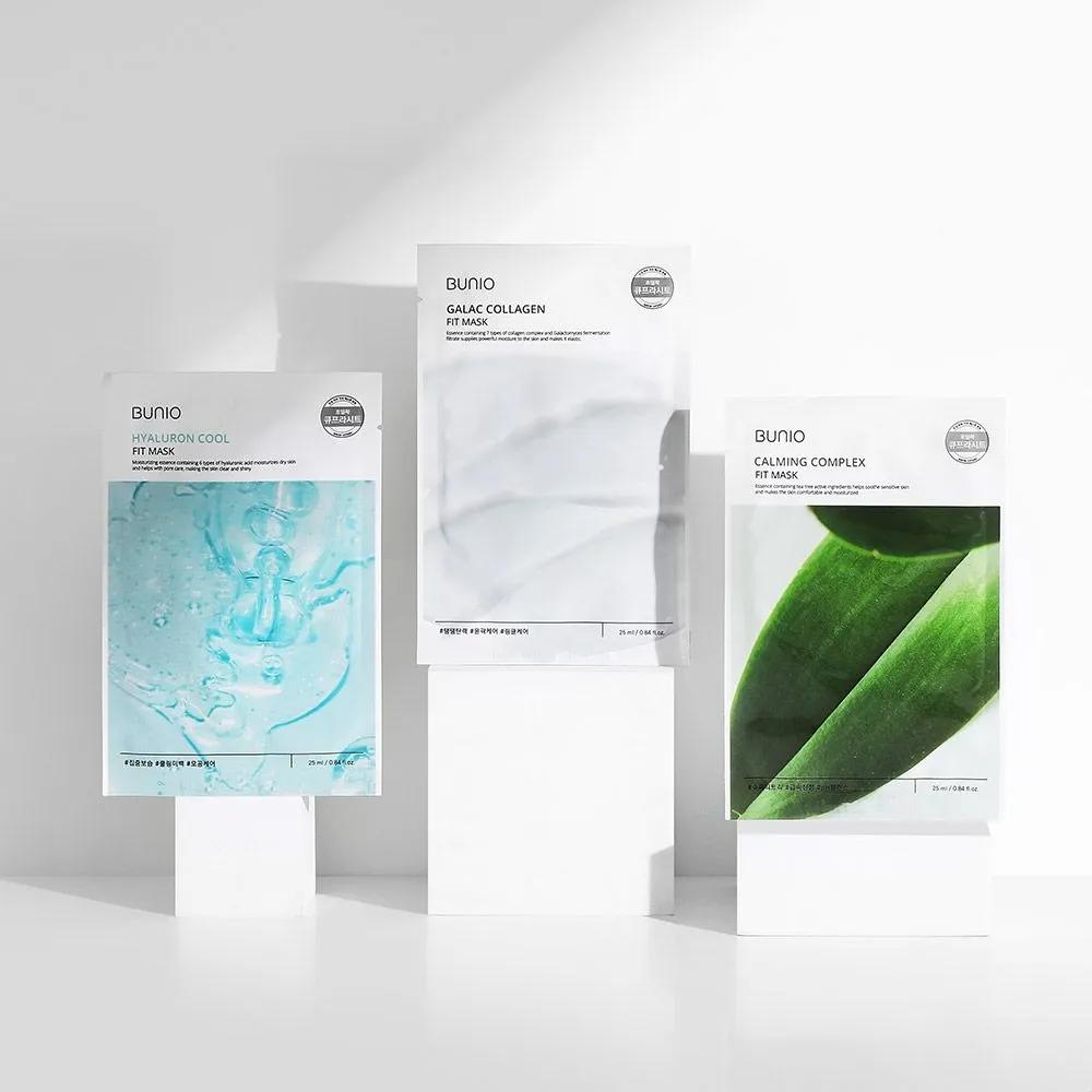 BU:NiO Perfect Fit Mask 3 Types 25ml x 10 Sheets Soothing, Moisturizing, Whitening, Firming Care Hyaluron Cool
BU:NiO Perfect Fit Mask 3 Types 25ml x 10 Sheets Soothing, Moisturizing, Whitening, Firming Care Hyaluron Cool