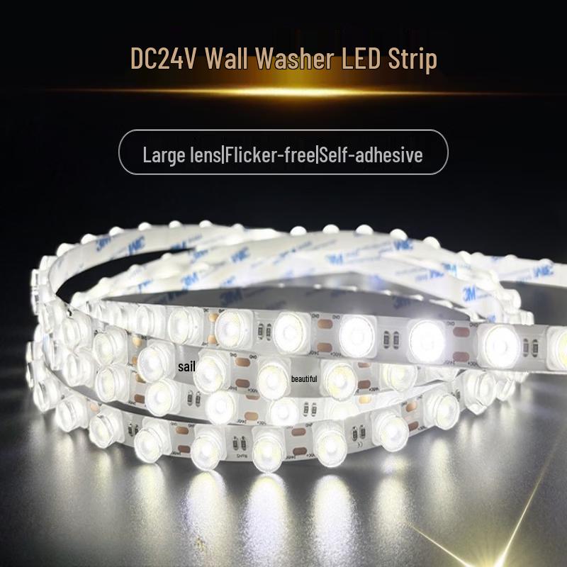 24V COB Diffuse Reflection LED Strip, 3500K Warm White
24V COB Diffuse Reflection LED Strip, 3500K Warm White