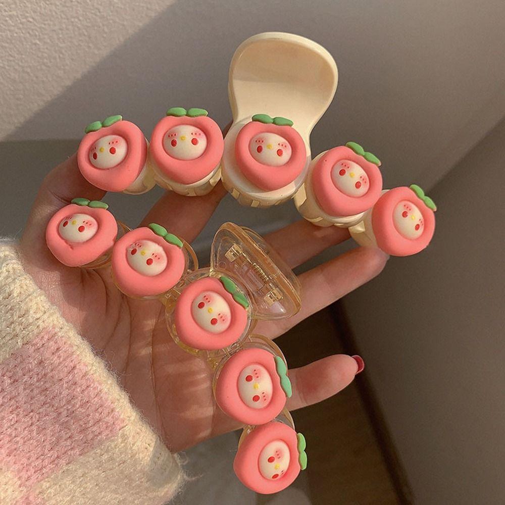 Headdress For Female Pink Women Hair Clips Peach Hair Claw Korean Style Crab Clip Hair Accessories
Headdress For Female Pink Women Hair Clips Peach Hair Claw Korean Style Crab Clip Hair Accessories