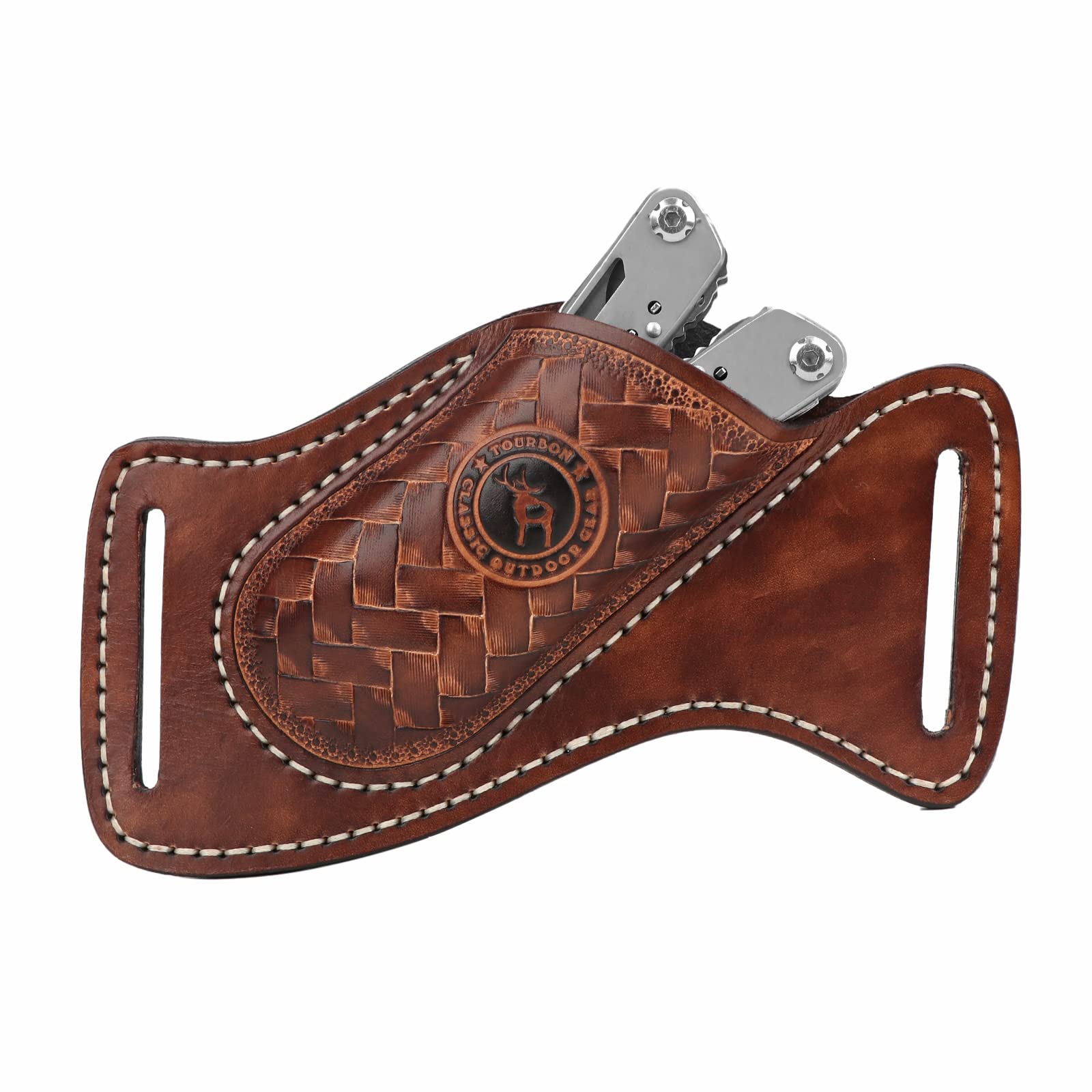 TOURBON Knife Sheath Leather Multifunctional Pliers Holder Camping Fishing Survival Game
TOURBON Knife Sheath Leather Multifunctional Pliers Holder Camping Fishing Survival Game
