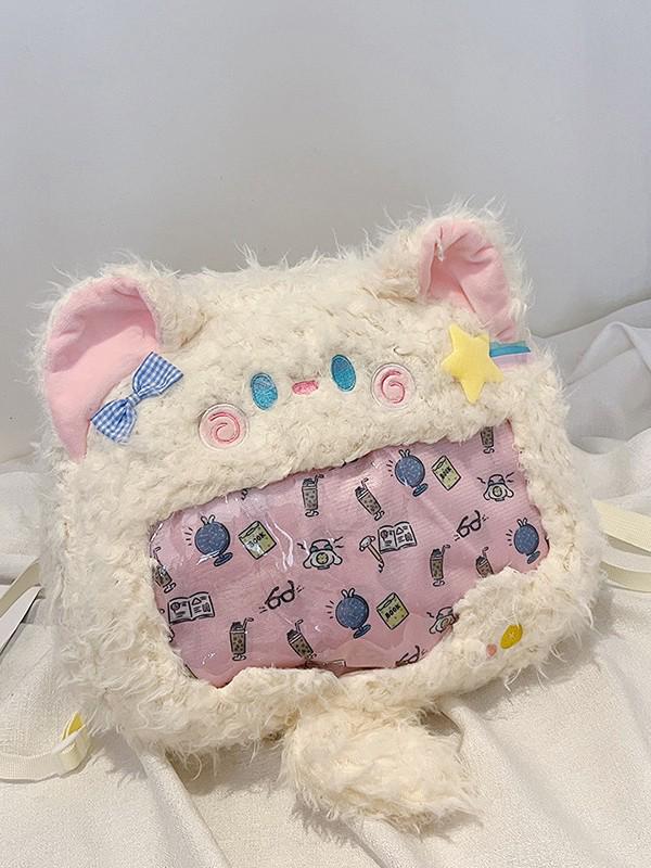 2024 Стиль Мори Красочный Котенок Большая Вместимость Пушистый Рюкзак 35x10x30 cm
2024 Стиль Мори Красочный Котенок Большая Вместимость Пушистый Рюкзак 35x10x30 cm