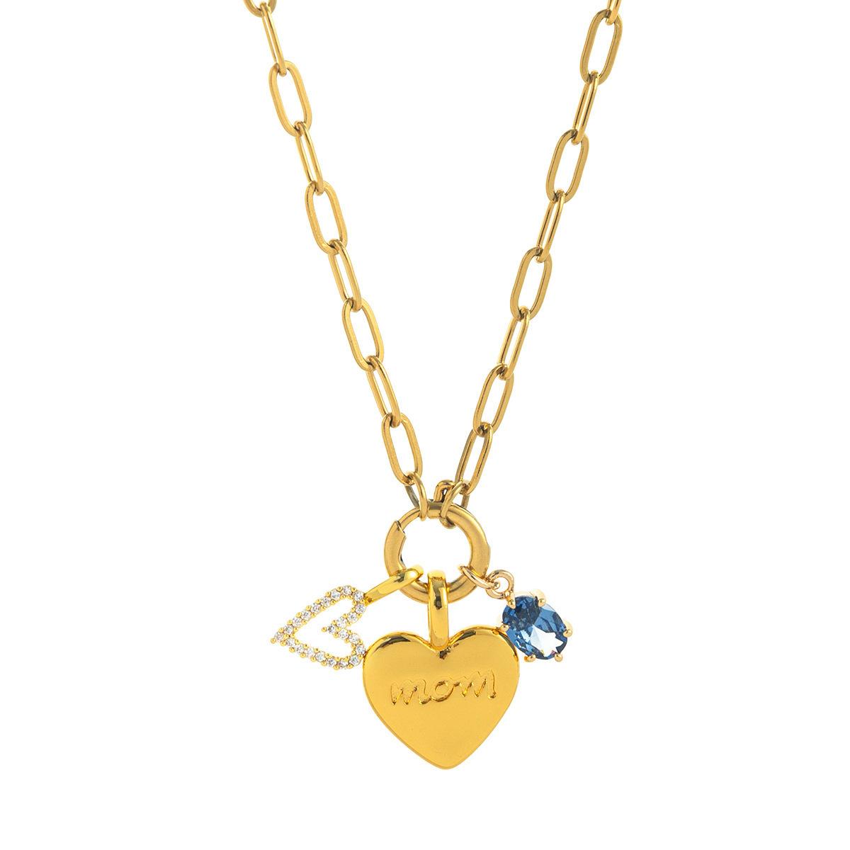 Lucky Number Mom Necklace Love Zircon Flower Love Stacked Sweater Chain Necklace Literary Multi-Pendant Diy
Lucky Number Mom Necklace Love Zircon Flower Love Stacked Sweater Chain Necklace Literary Multi-Pendant Diy
