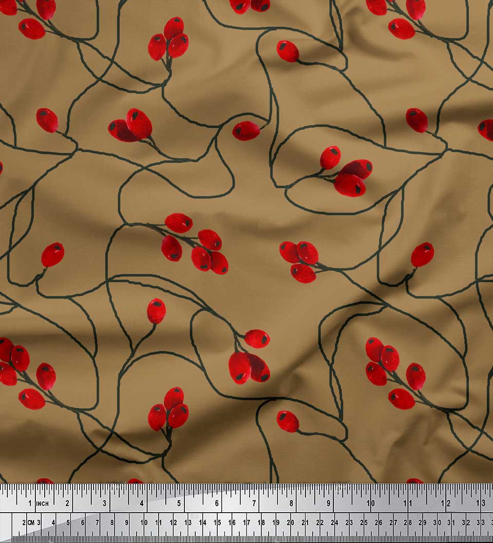 Тканина Soimoi Blue, Японія, креп-сатин, червоні ягоди, фрукти, декоративна тканина, принтований метр, 42 дюйми 42 Inch Wide - Poly Crepe коричневий
Тканина Soimoi Blue, Японія, креп-сатин, червоні ягоди, фрукти, декоративна тканина, принтований метр, 42 дюйми 42 Inch Wide - Poly Crepe коричневий