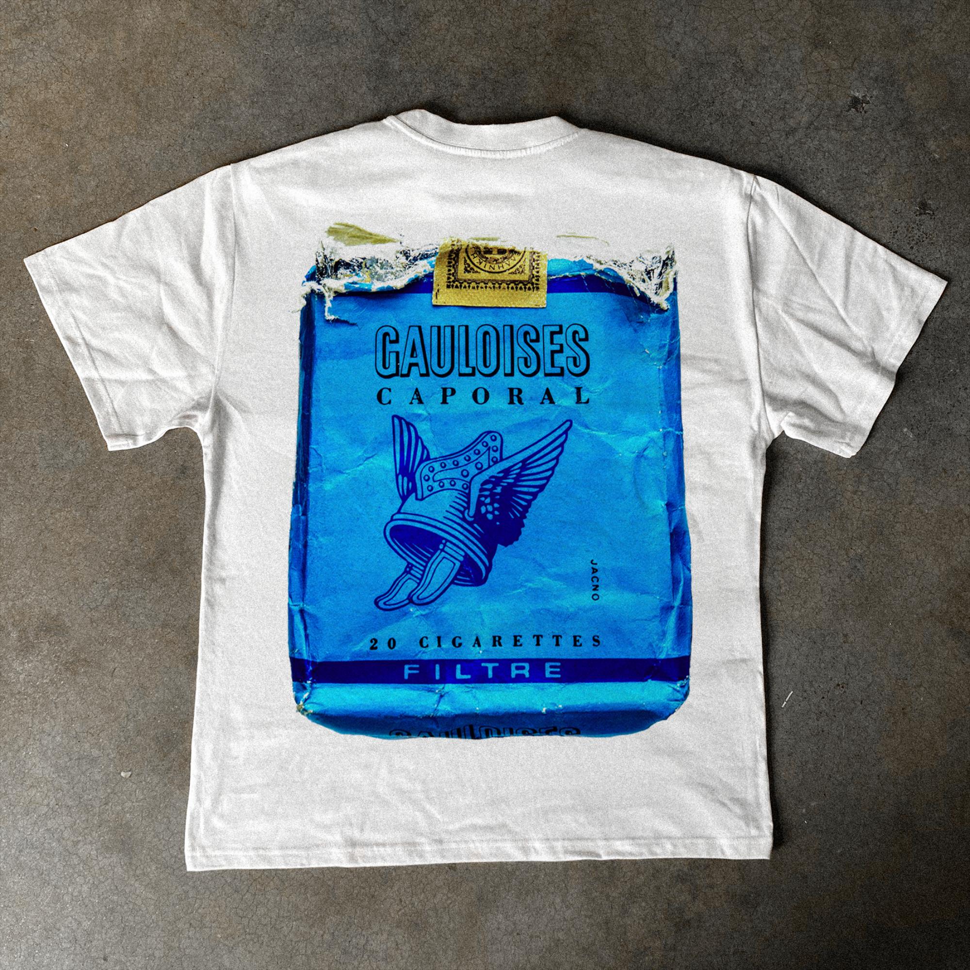 Gauloises Caporal Cigarettes T-Shirt Men Women Vintage Graphic Cotton Short Sleeve Streetwear Tee S разноцветный
Gauloises Caporal Cigarettes T-Shirt Men Women Vintage Graphic Cotton Short Sleeve Streetwear Tee S разноцветный