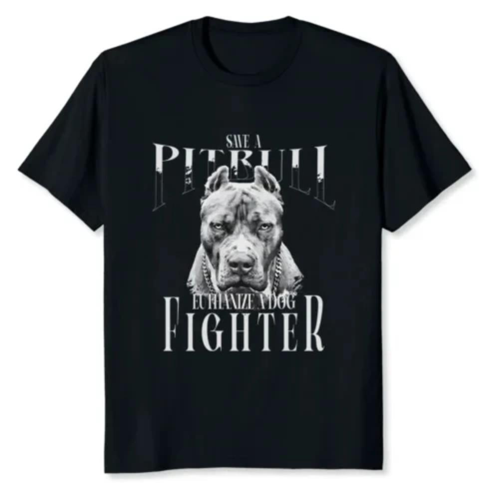 Save A Pitbul Euthanize A Dog Fighter T-Shirt Men Clothing T-shirts Y2k T-shirt Clothing Men Men s New Tops Cotton XXXXXL
Save A Pitbul Euthanize A Dog Fighter T-Shirt Men Clothing T-shirts Y2k T-shirt Clothing Men Men s New Tops Cotton XXXXXL