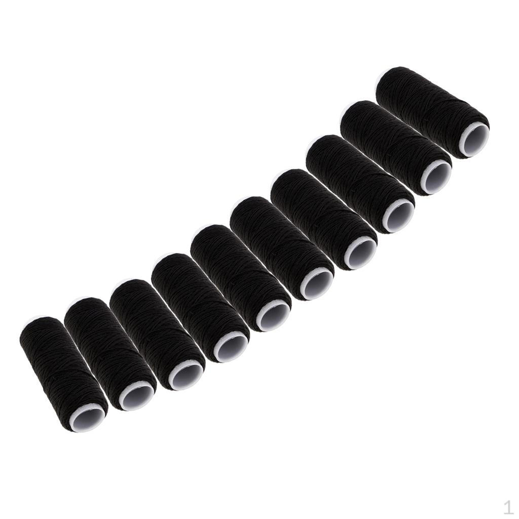 10 Spool 20S/3 Heavy Duty Sewing Thread Cord For Shoes Bag black
10 Spool 20S/3 Heavy Duty Sewing Thread Cord For Shoes Bag black