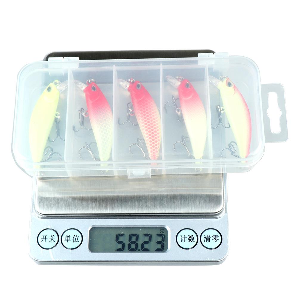 5PCSLuminous Minnow Set5g /6.5g /8g Sinking artificial bait for sea fishing of mackerel and bass 5PCS
5PCSLuminous Minnow Set5g /6.5g /8g Sinking artificial bait for sea fishing of mackerel and bass 5PCS