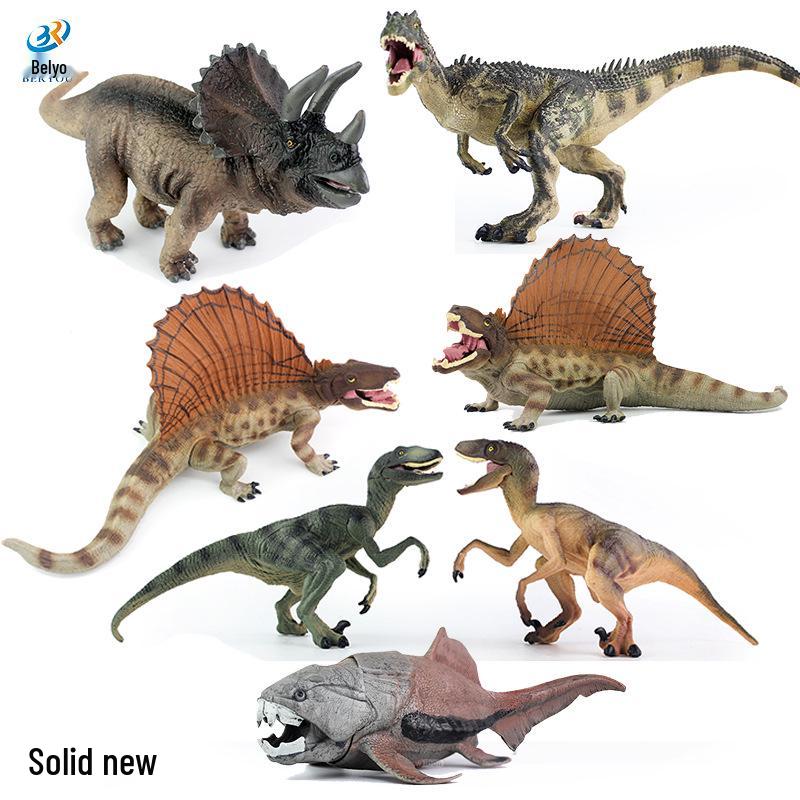 Пластиковая игрушка-симуляция динозавра - Модели трицератопса, велоцираптора и сальтопода Sail Dinosaur
Пластиковая игрушка-симуляция динозавра - Модели трицератопса, велоцираптора и сальтопода Sail Dinosaur