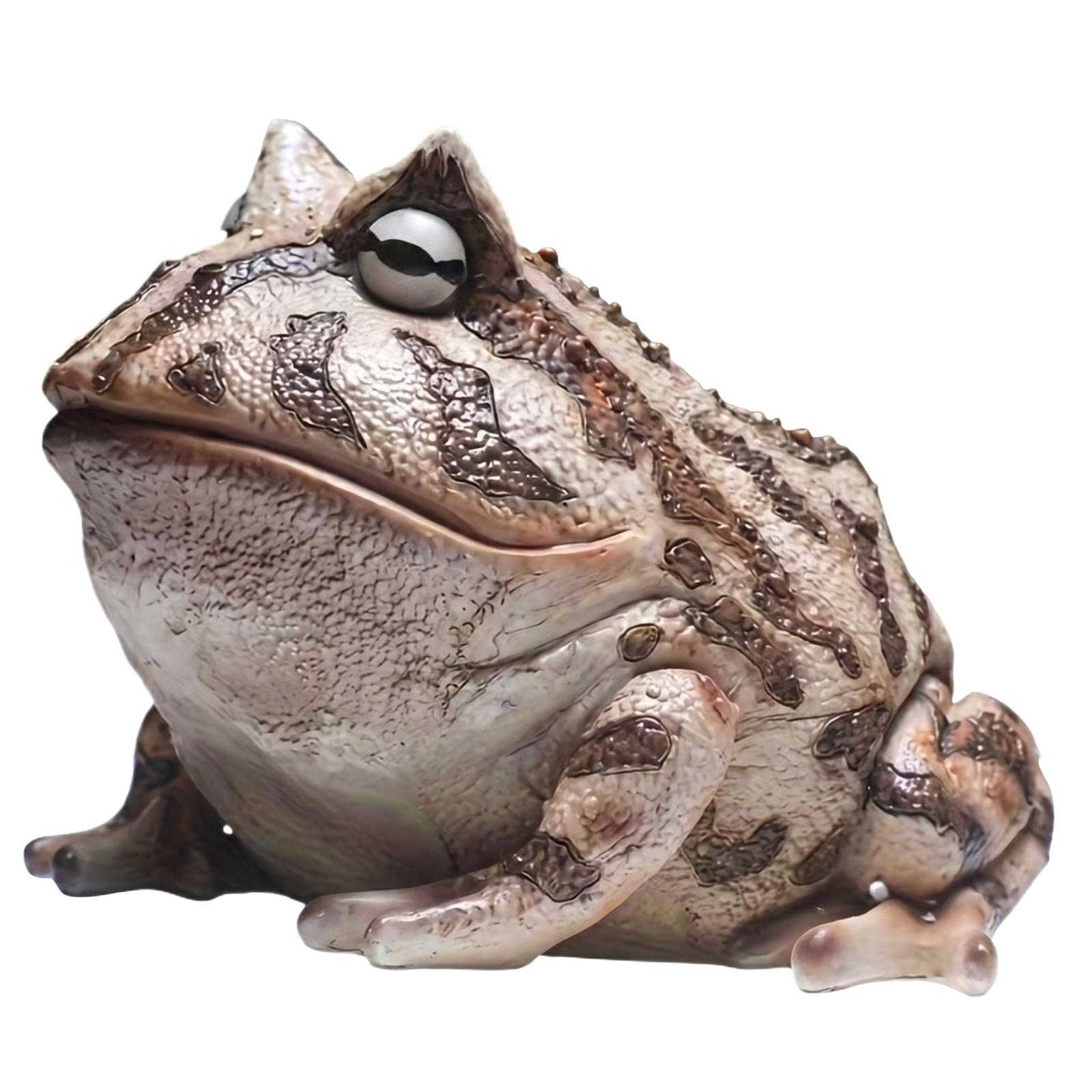 Resin Frog Figurine Realistic Amphibian Sculpture for Garden Yard Patio Home Outdoor Art Decoration Ornament Craft One Size
Resin Frog Figurine Realistic Amphibian Sculpture for Garden Yard Patio Home Outdoor Art Decoration Ornament Craft One Size