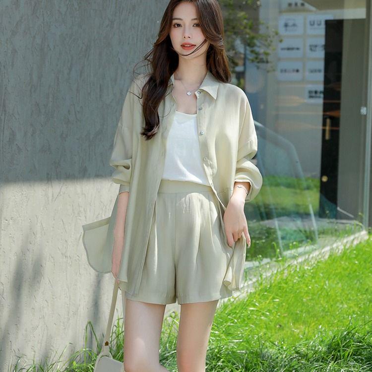 Women s Tencel Summer 2026 Petite Outfit: Shorts, Vest, and Sun Shirt Set S 80-100 kg
Women s Tencel Summer 2026 Petite Outfit: Shorts, Vest, and Sun Shirt Set S 80-100 kg