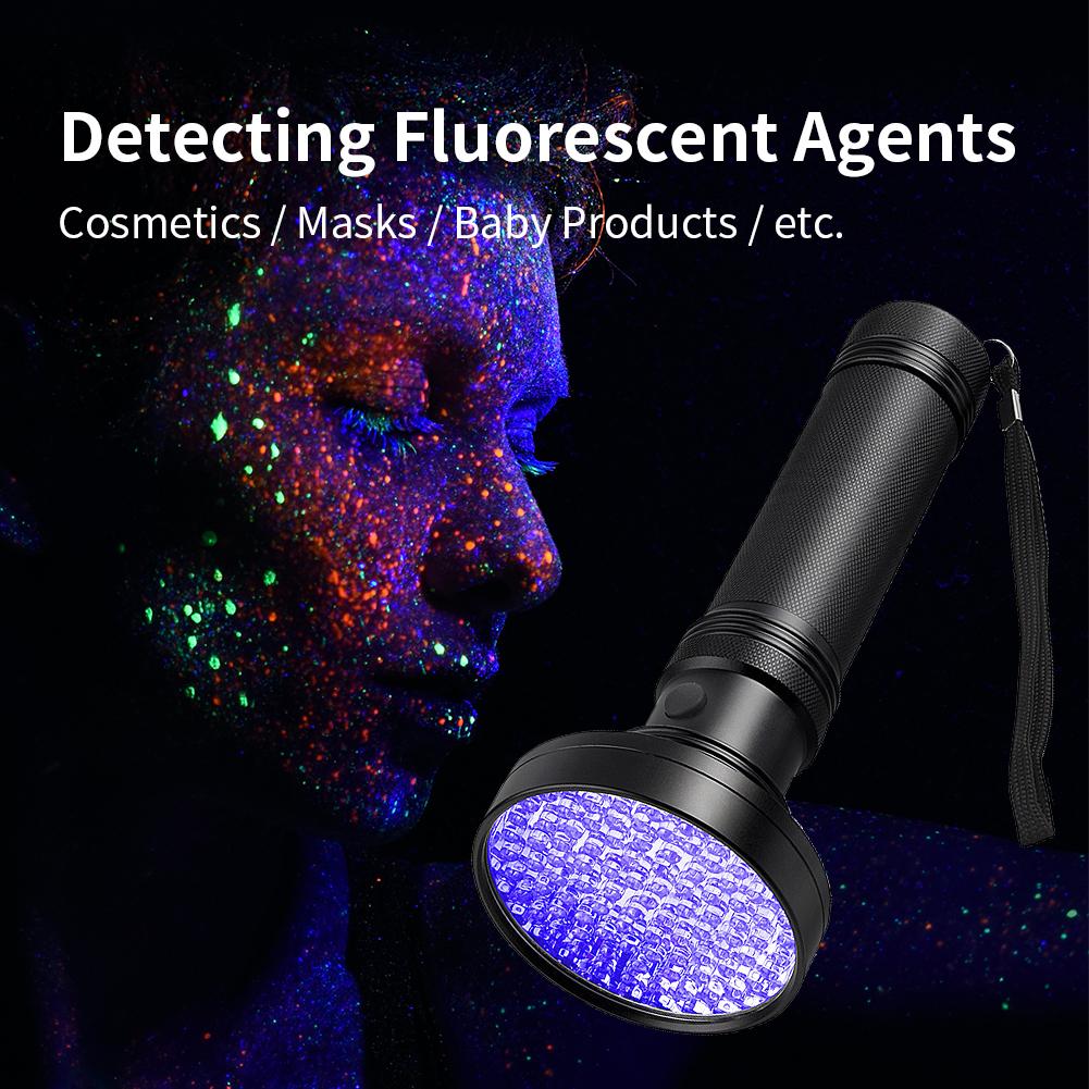 51/100 LED 395nm Ultraviolet Flashlight Portable Torch Lamp Pet Urine Stain Detector Inspection Lamp Torch Multifunctional Tool
51/100 LED 395nm Ultraviolet Flashlight Portable Torch Lamp Pet Urine Stain Detector Inspection Lamp Torch Multifunctional Tool