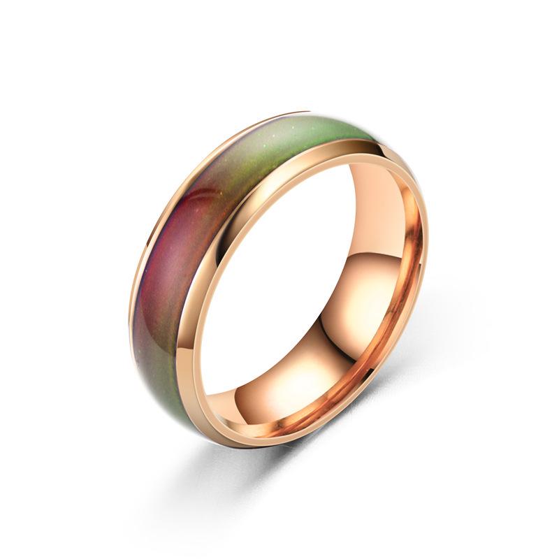 Temperature-Sensitive Color-Changing Stainless Steel Couple Ring Set - Popular Unisex Fashion Accessory Size 10
Temperature-Sensitive Color-Changing Stainless Steel Couple Ring Set - Popular Unisex Fashion Accessory Size 10
