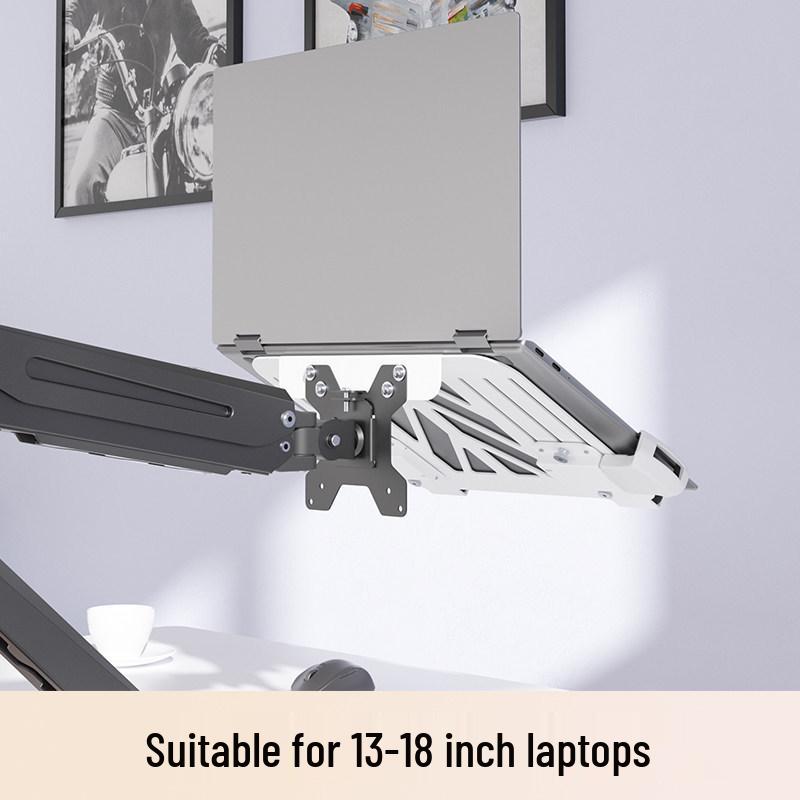 Laptop Stand with Adjustable Dual Screen Bracket for Height and Hovering Flexibility
Laptop Stand with Adjustable Dual Screen Bracket for Height and Hovering Flexibility