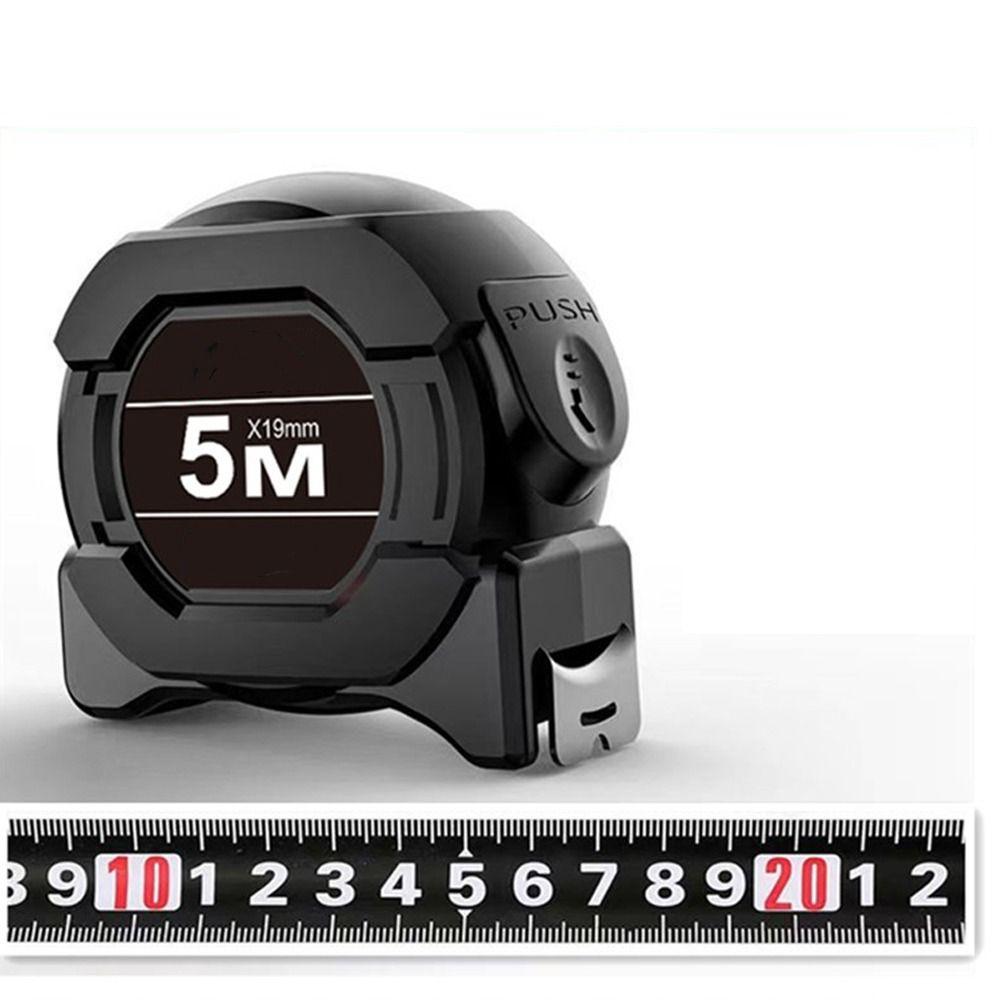 Портативная износостойкая утолщенная флуоресцентная рулетка стальная измерительная лента 5mx19mm белый/чёрный
Портативная износостойкая утолщенная флуоресцентная рулетка стальная измерительная лента 5mx19mm белый/чёрный