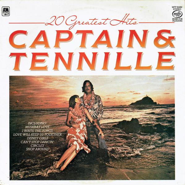 LP Record CAPTAIN TENNILLE 20 Greatest Hits MFP50492 Music For Pleas 1980 UK Rock Used
LP Record CAPTAIN TENNILLE 20 Greatest Hits MFP50492 Music For Pleas 1980 UK Rock Used