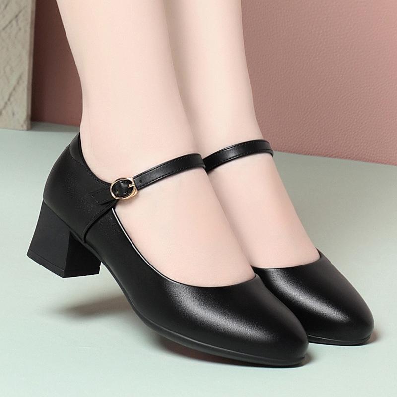 Spring Autumn One-Shaped Buckle Dancing Catwalk Leather Work Shoes Women Black Work Clothes Professional Single Women s Shoes 36
Spring Autumn One-Shaped Buckle Dancing Catwalk Leather Work Shoes Women Black Work Clothes Professional Single Women s Shoes 36